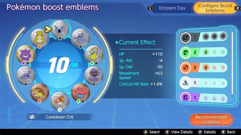 boost emblems pokemon unite.
